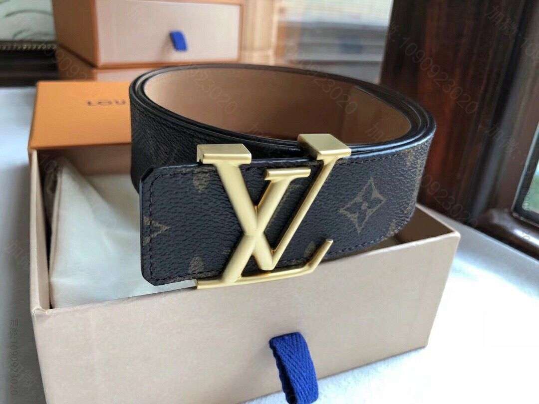Louis Vuitton路易威登 精品新款珍珠泥金属扣42mm腰带