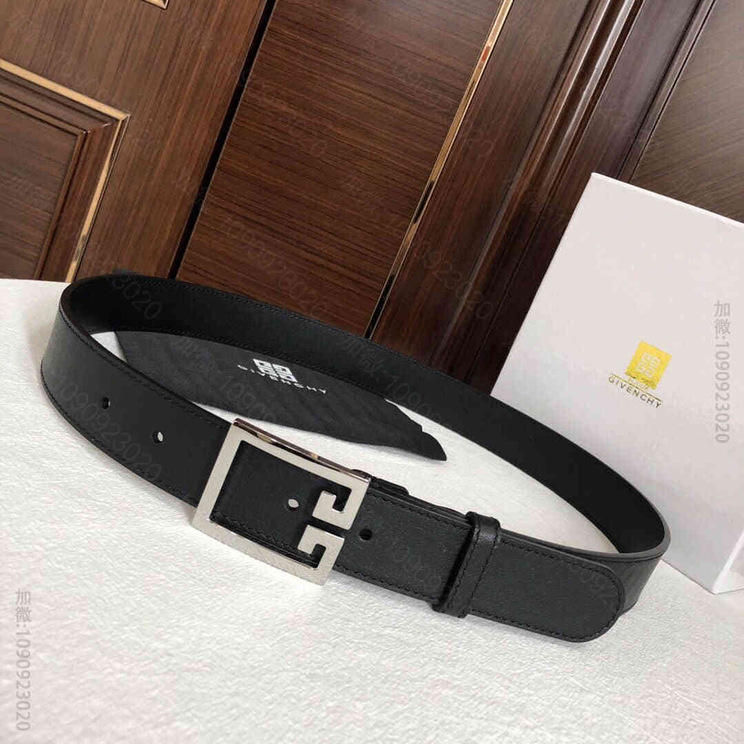 高仿纪梵希女款皮带 纪梵希皮带商城 Givenchy纪梵希女士皮质双G皮带宽3cm 