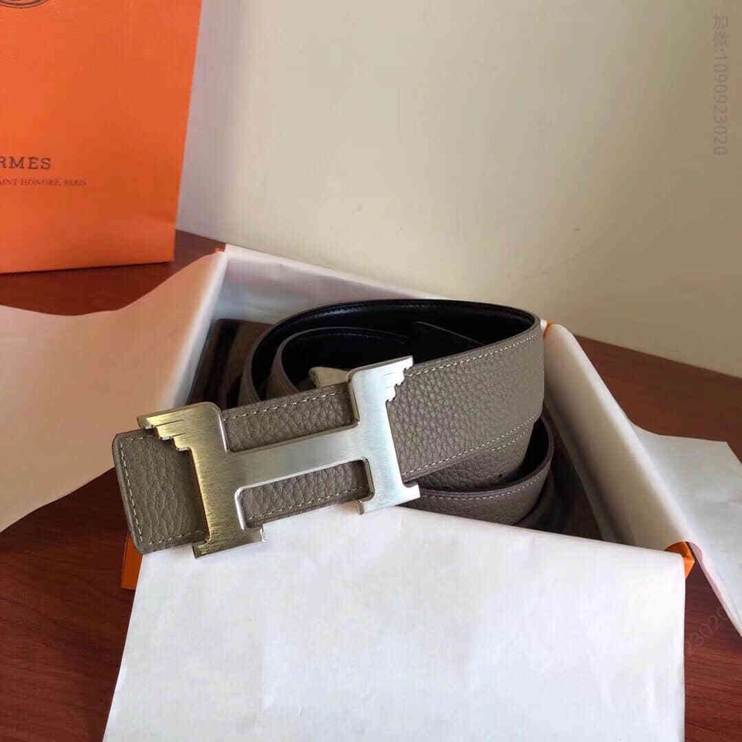 Hermes 2023专柜新款天使翅膀金属扣搭配原版皮腰带38mm