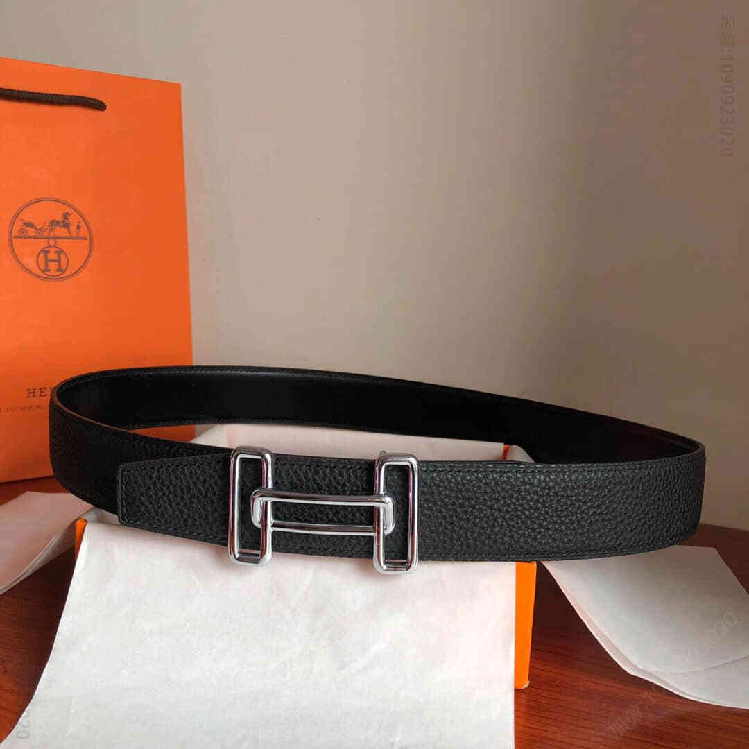 HERMES爱马仕皇家皮带扣&双面原版皮带专柜最新底皮38毫米