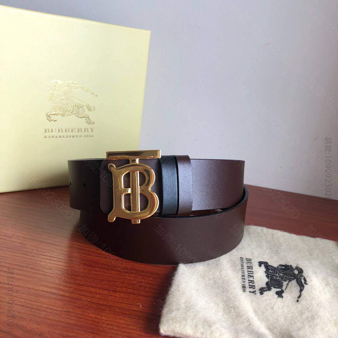 19新款 Burberrry. 博柏利 TB专属标识 两面双绕腰带4.0cm