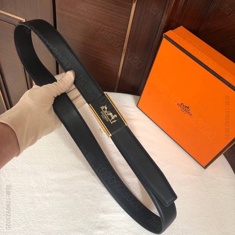 爱马仕 经典休闲/商务黄铜滴胶树脂工艺自动五金双面进口牛皮腰带