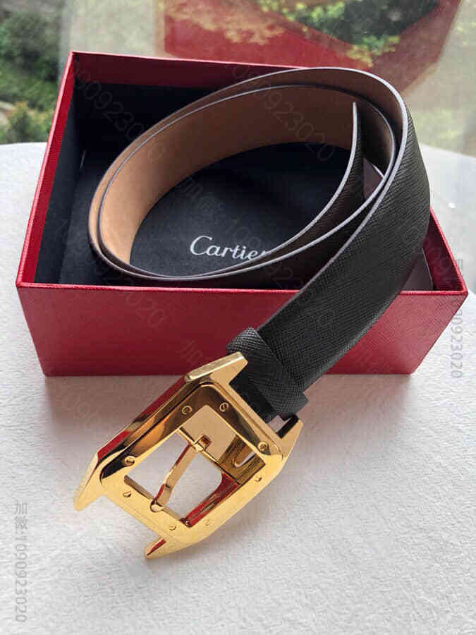 Louis-FranoisCartier卡地亚头层牛皮精致针式金属扣男士3....