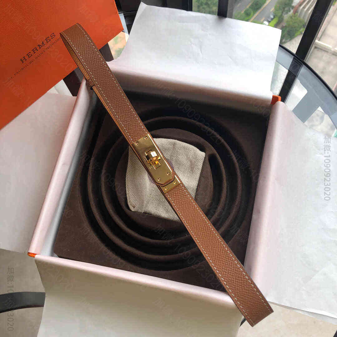 Hermes爱马仕kelly凯利1.7cm女款系列腰带