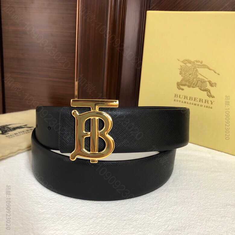 19新款 Burberrry. 博柏利 TB专属标识 两面双绕腰带4.0cm
