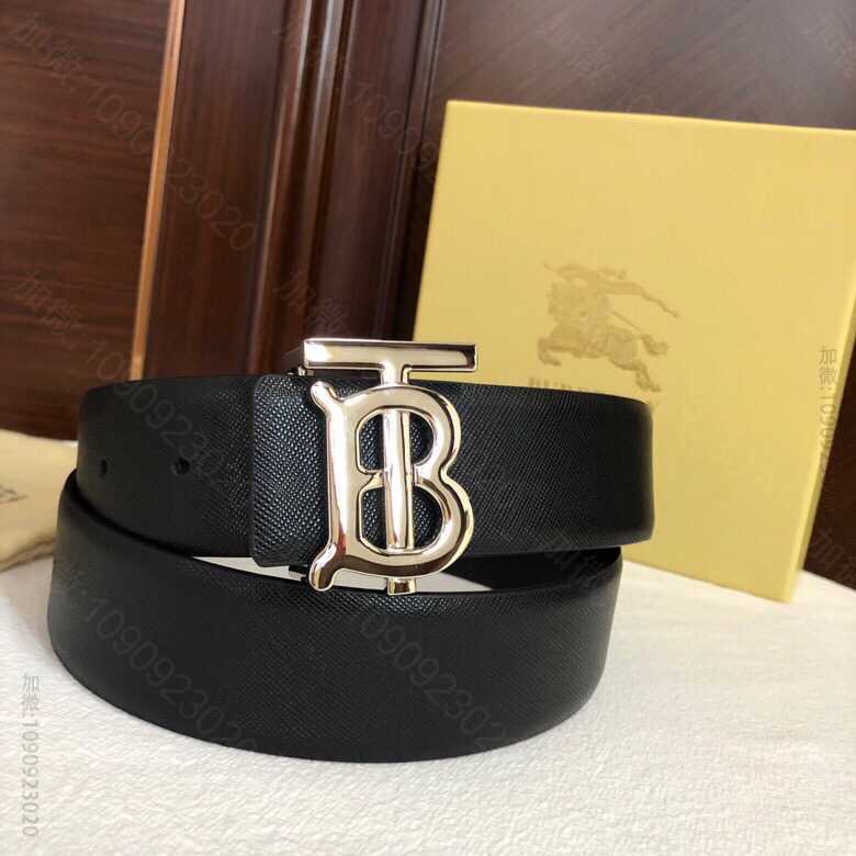 19新款 Burberrry. 博柏利 TB专属标识 两面双绕腰带4.0cm