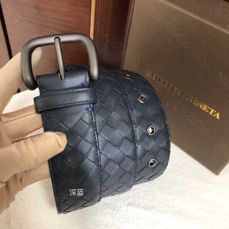 葆蝶家Bottega.Veneta头层牛皮编织工艺完全手工制成的男士3.5c...