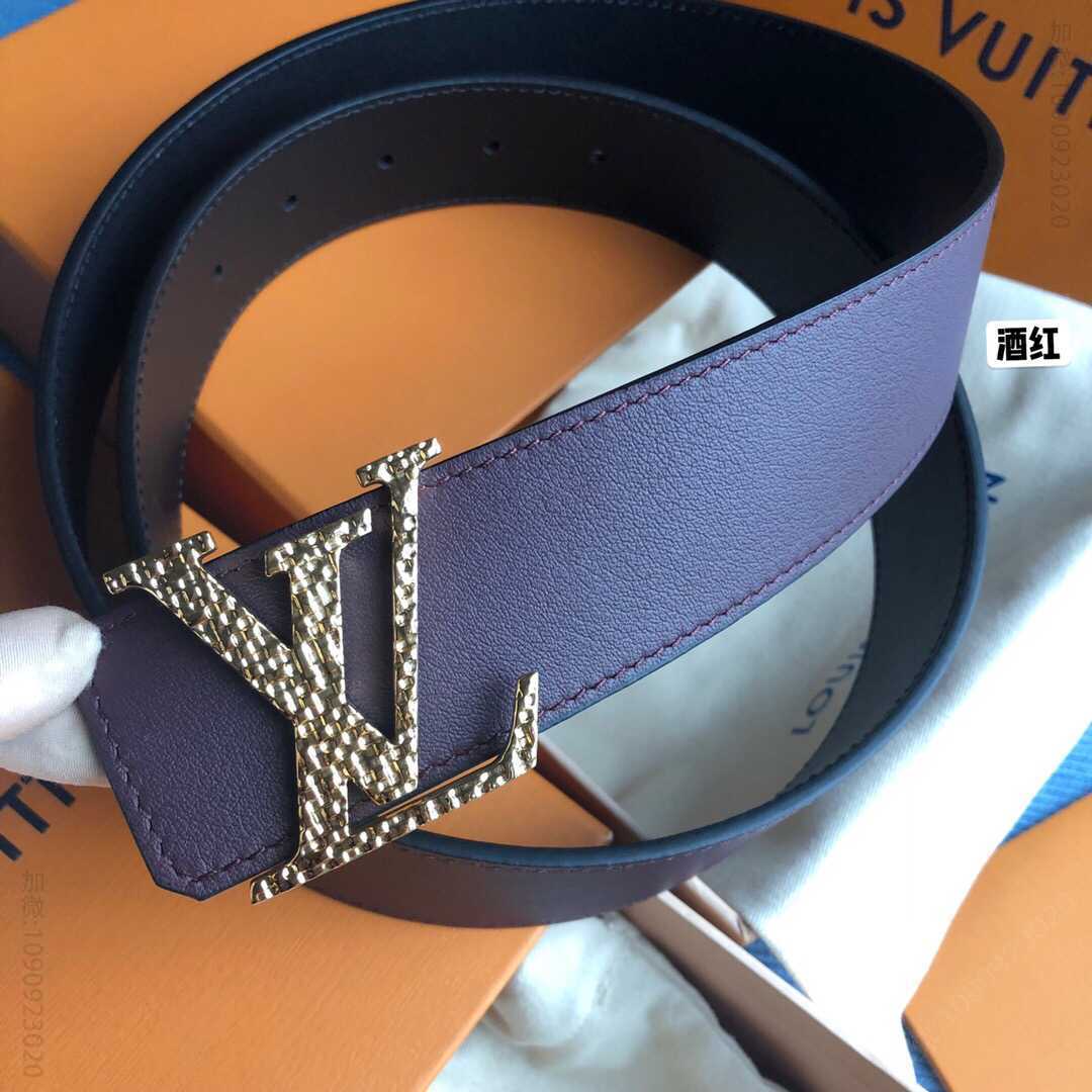LV/路易威登 搭配LV字母搭扣 LV Mosaic40毫米双面腰带