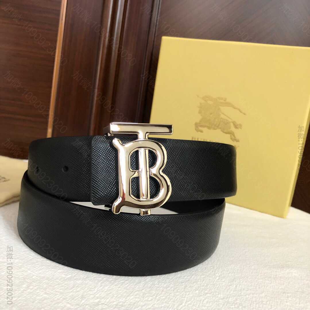 19新款 Burberrry. 博柏利 TB专属标识 两面双绕腰带4.0cm