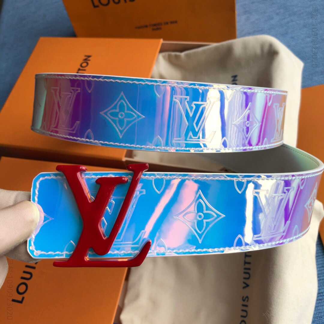 LV 路易威登 19新款Keepall炫彩镭射腰带型号:M4766