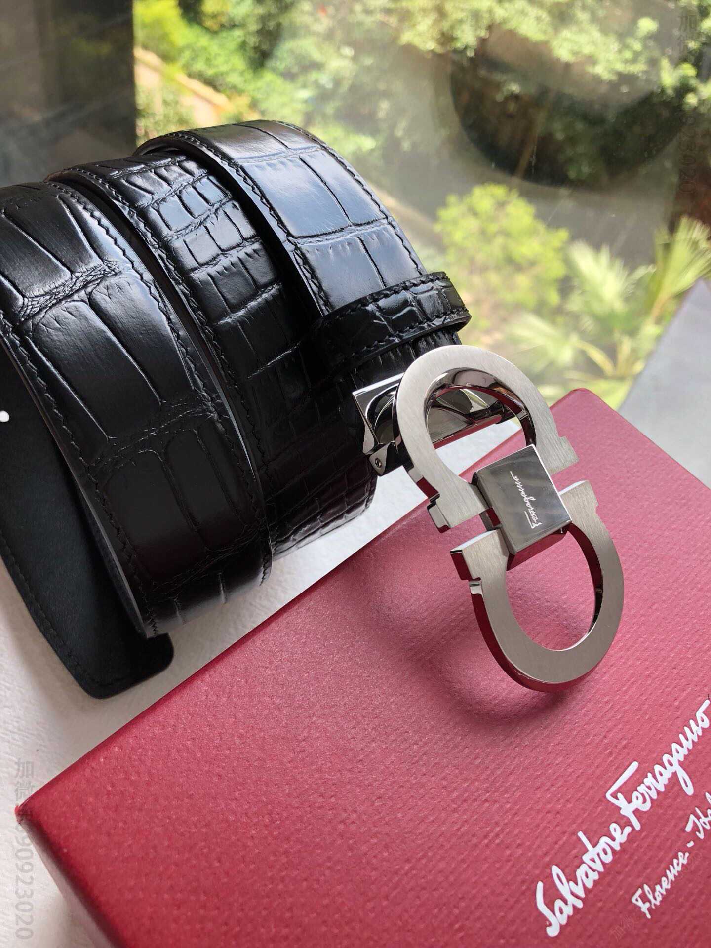 SalvatoreFerragamo菲拉格慕(意大利)男士腰带3.5cm