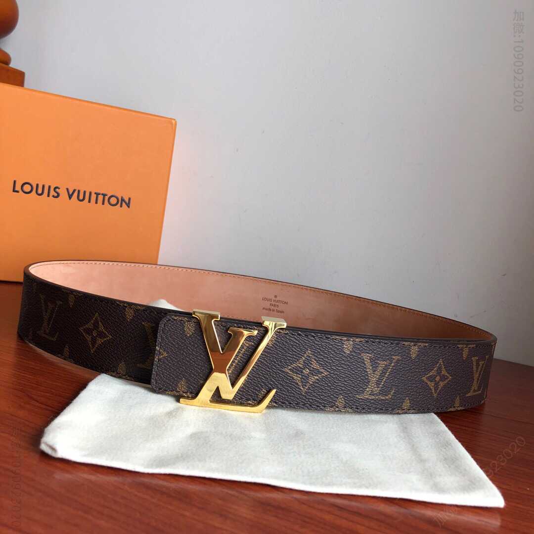 LV/路易威登 升华版水货精致五金腰带40mm 