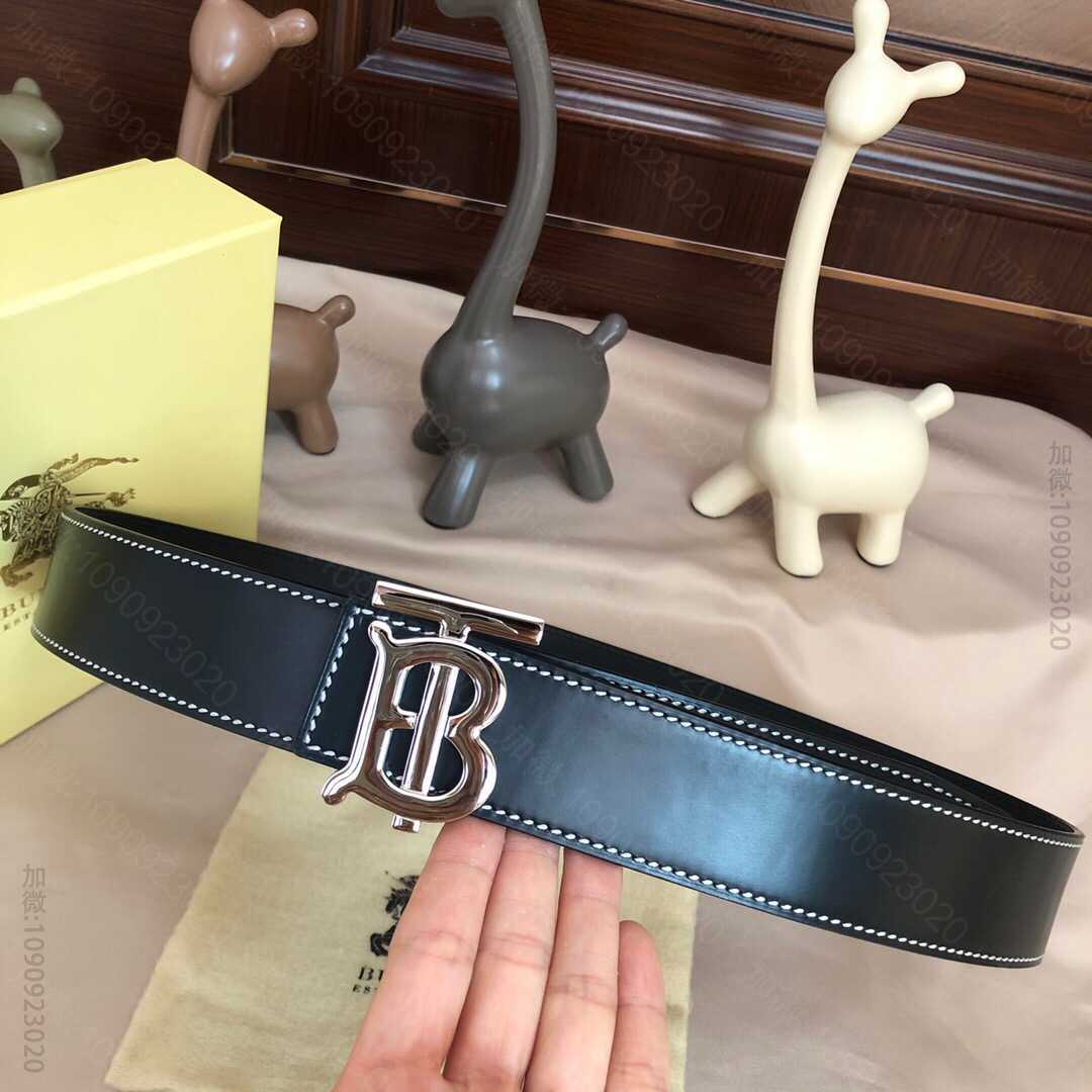 19新款 Burberrry. 博柏利 TB专属标识 两面双绕腰带4.0cm
