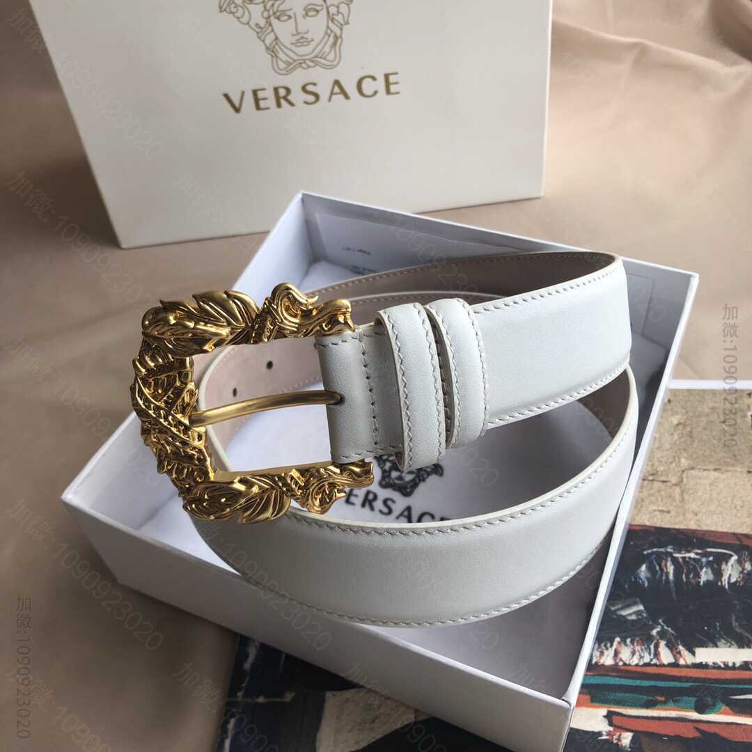 VERSACE范思哲蛇妖杜莎(Medusa)针式腰带3.5cm