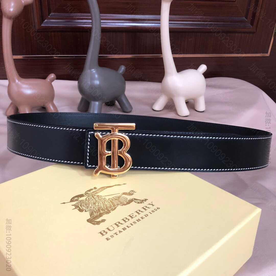 19新款 Burberrry. 博柏利 TB专属标识 两面双绕腰带4.0cm