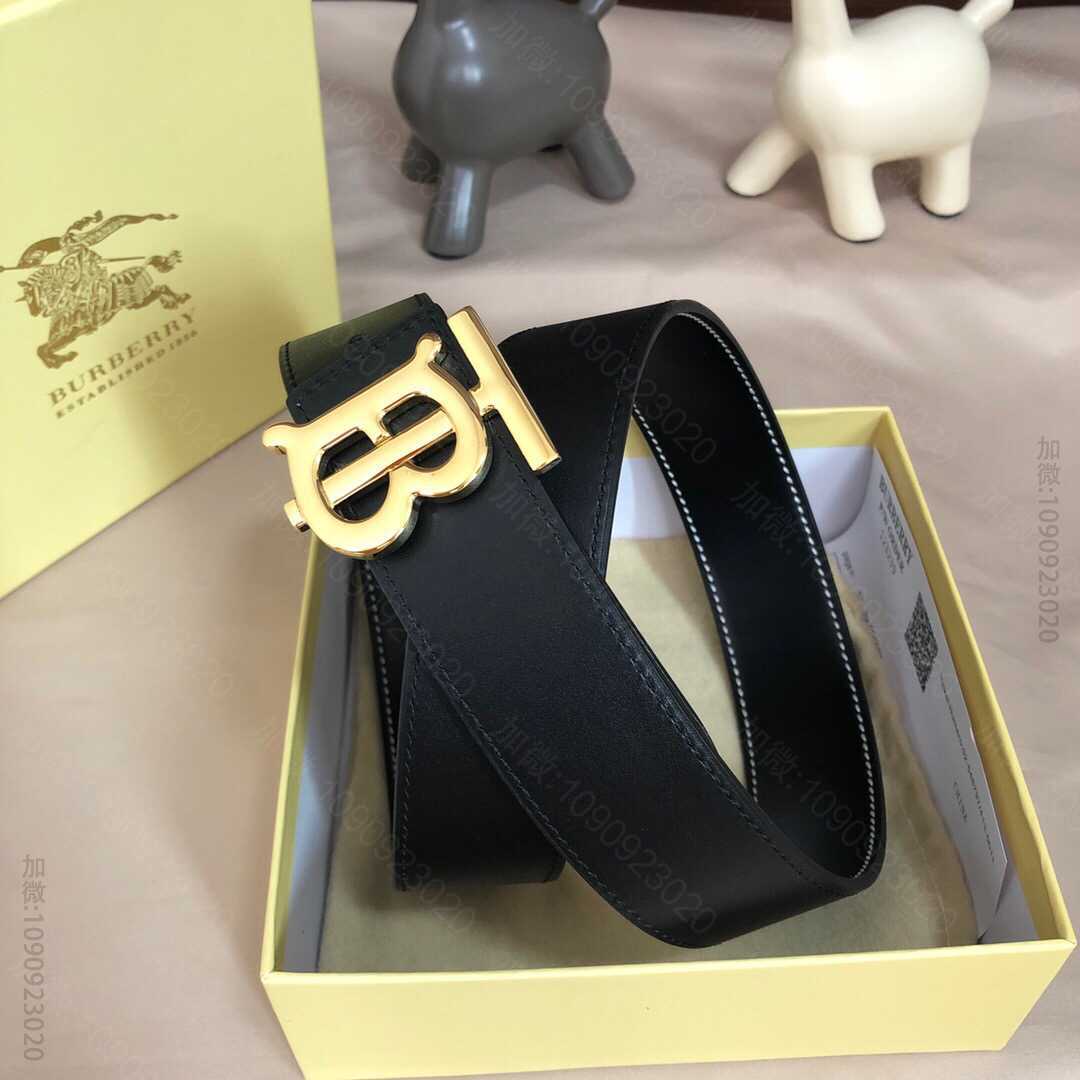 19新款 Burberrry. 博柏利 TB专属标识 两面双绕腰带4.0cm