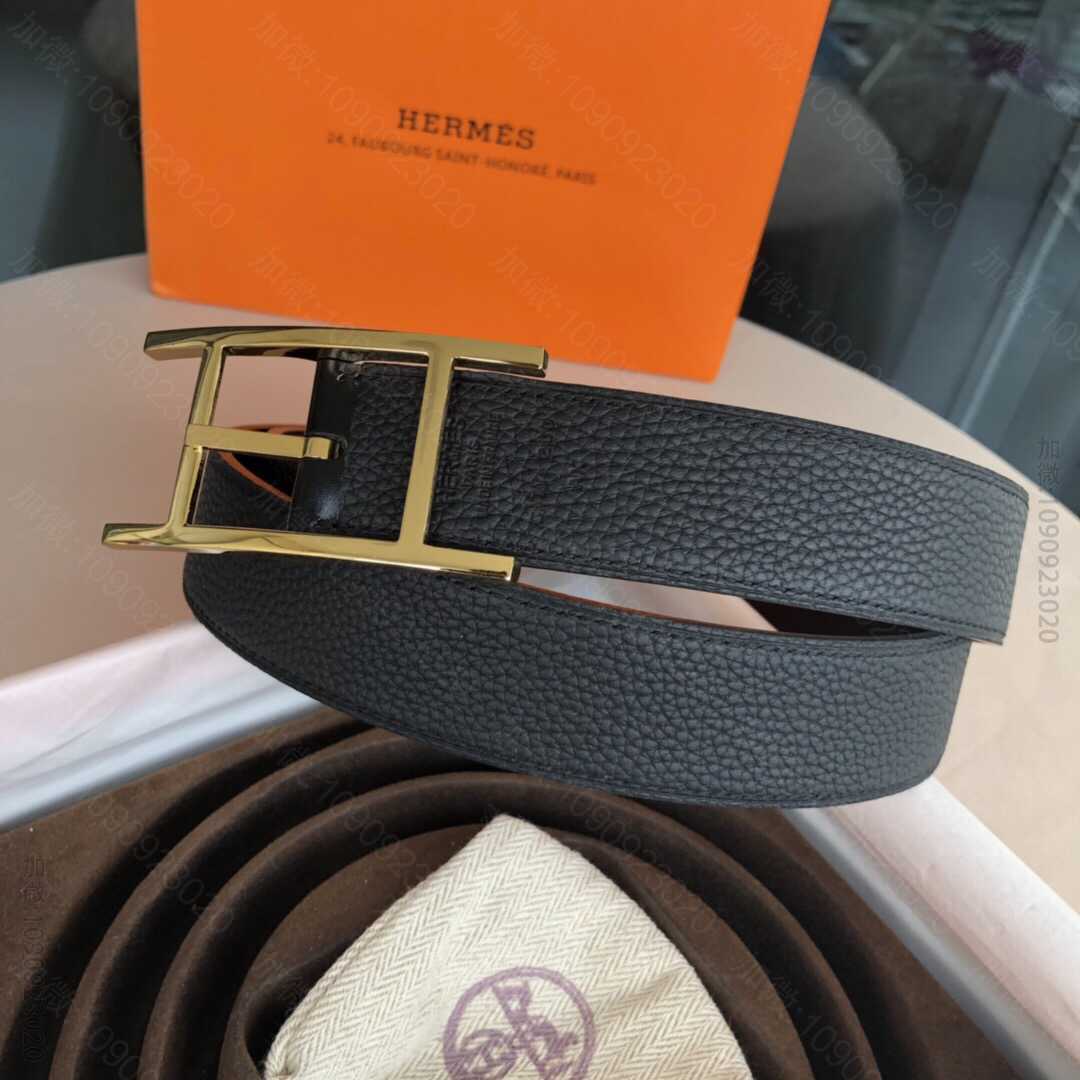 爱马仕(Hermes）Quentin32mm双面腰带