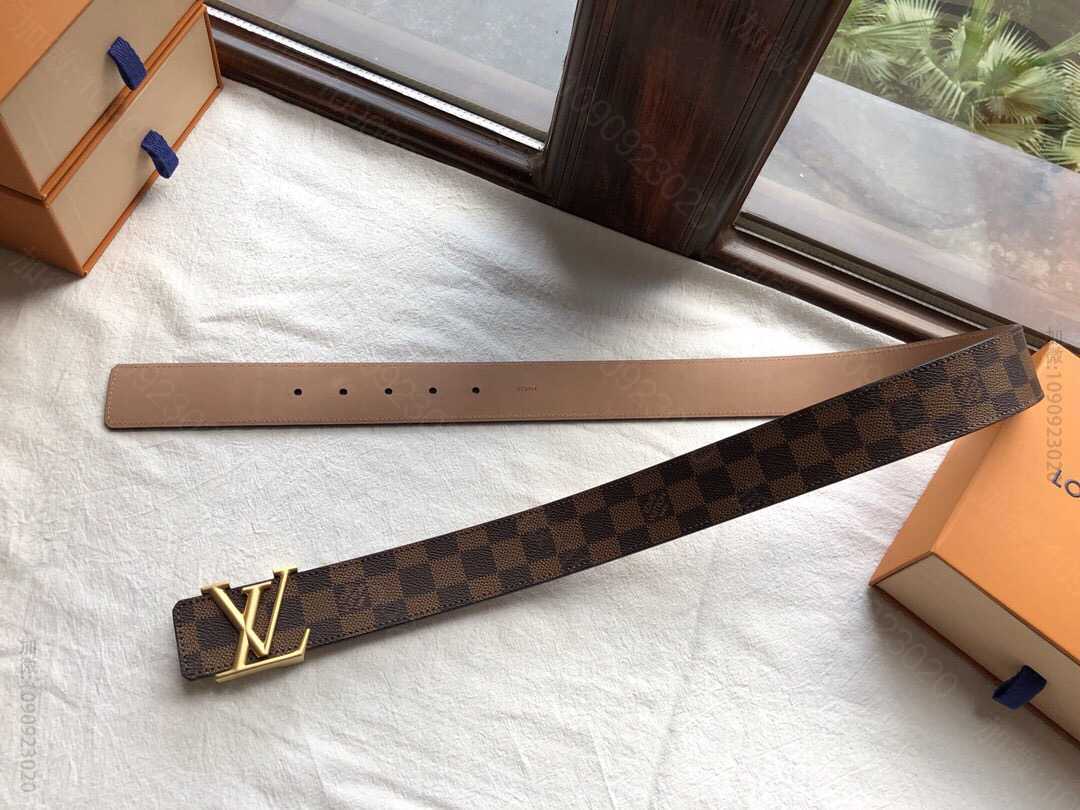 Louis vuitton 路易威登 精品新款珍珠泥金属扣42mm腰带