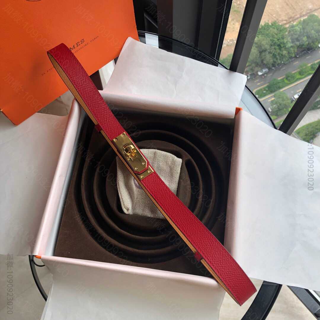 Hermes爱马仕kelly凯利1.7cm女款系列腰带
