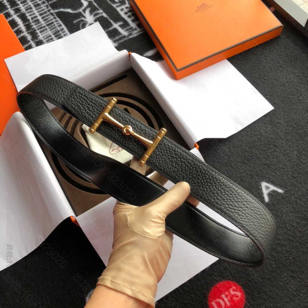 Hermes爱马仕 新款2023H Hippique 皮带扣&原单品质双面皮...