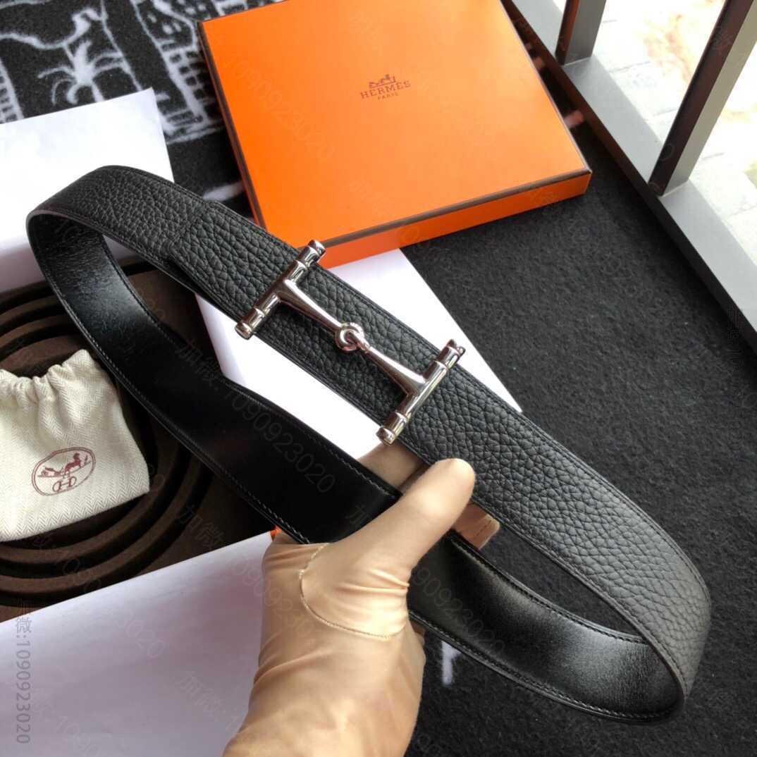 Hermes爱马仕 新款2023H Hippique 皮带扣&原单品质双面皮...