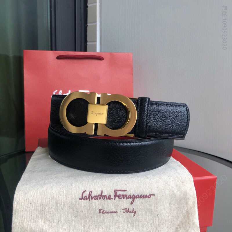 SalvatoreFerragamo菲拉格慕(意大利)男士腰带3.5cm