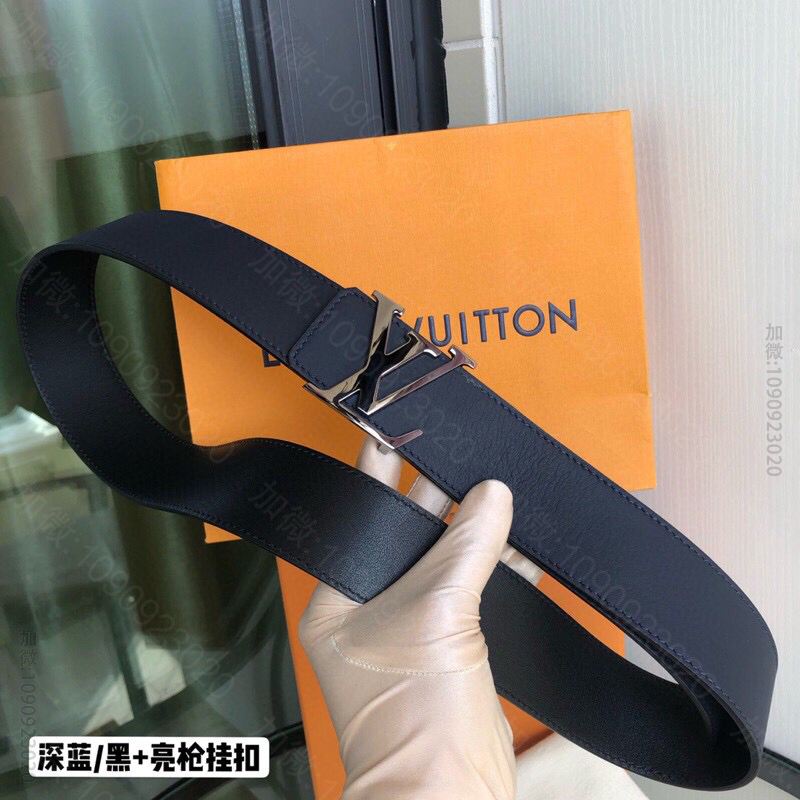 LV/路易威登 精品字母挂扣LV 40毫米双面头层两年外用腰带