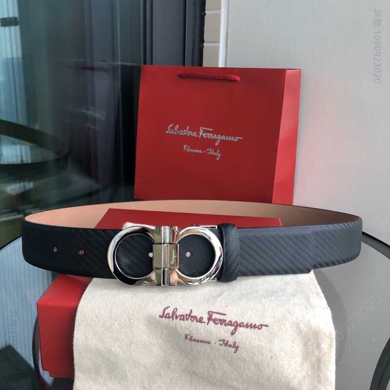 SalvatoreFerragamo菲拉格慕(意大利)男士腰带3.5cm