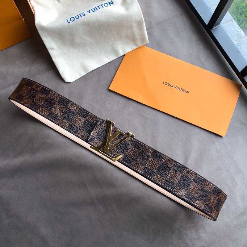 LV/路易威登 原版品质LV经典款logo扣腰带