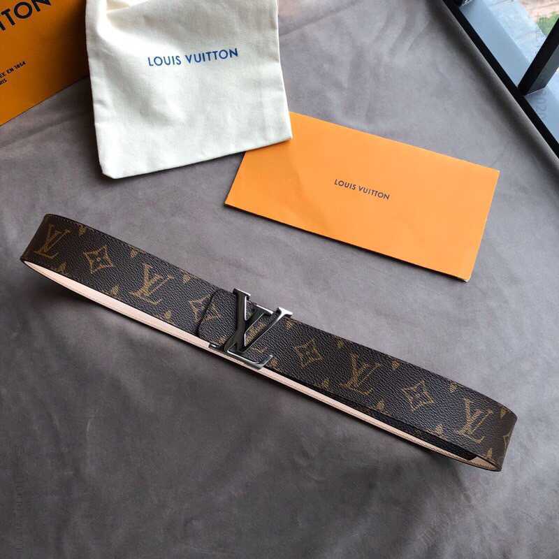 LV/路易威登 原版品质LV经典款logo扣腰带