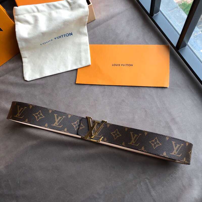 LV/路易威登 原版品质LV经典款logo扣腰带