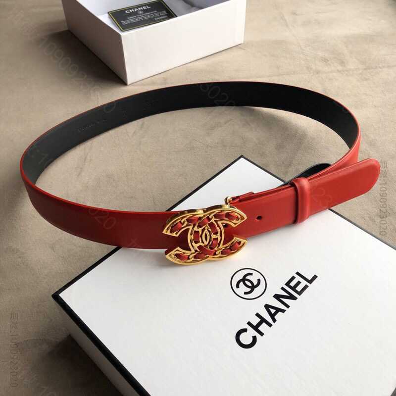 Chanel香奈儿 女款链条扣女士腰带3.0cm