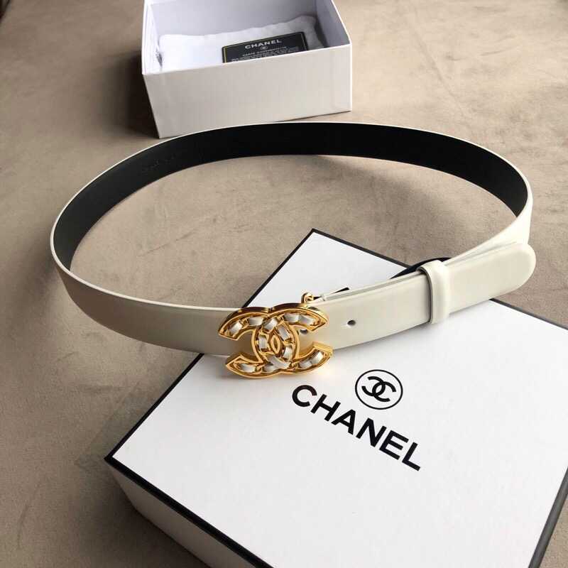 Chanel香奈儿 女款链条扣女士腰带3.0cm