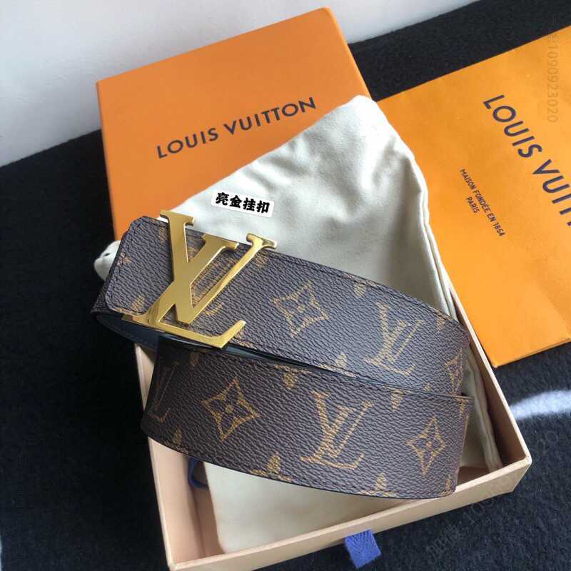 LV/路易威登 Monogram双面Lv Initiales 40mm腰带