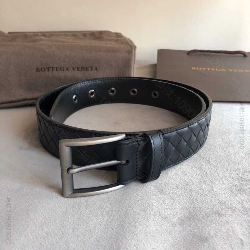 葆蝶家Bottega.Veneta头层牛皮编织工艺抛光眼孔和针扣精品皮质3....