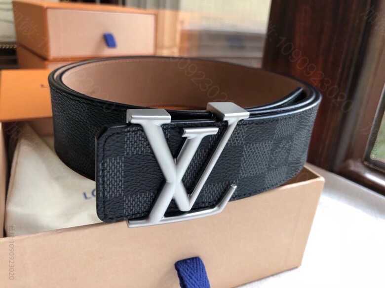 LV/路易威登 精品新款珍珠泥金属扣40mm腰带