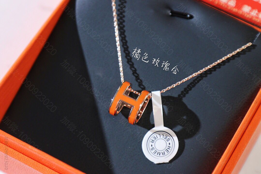 王朝的血统 爱马仕HERMES H项链