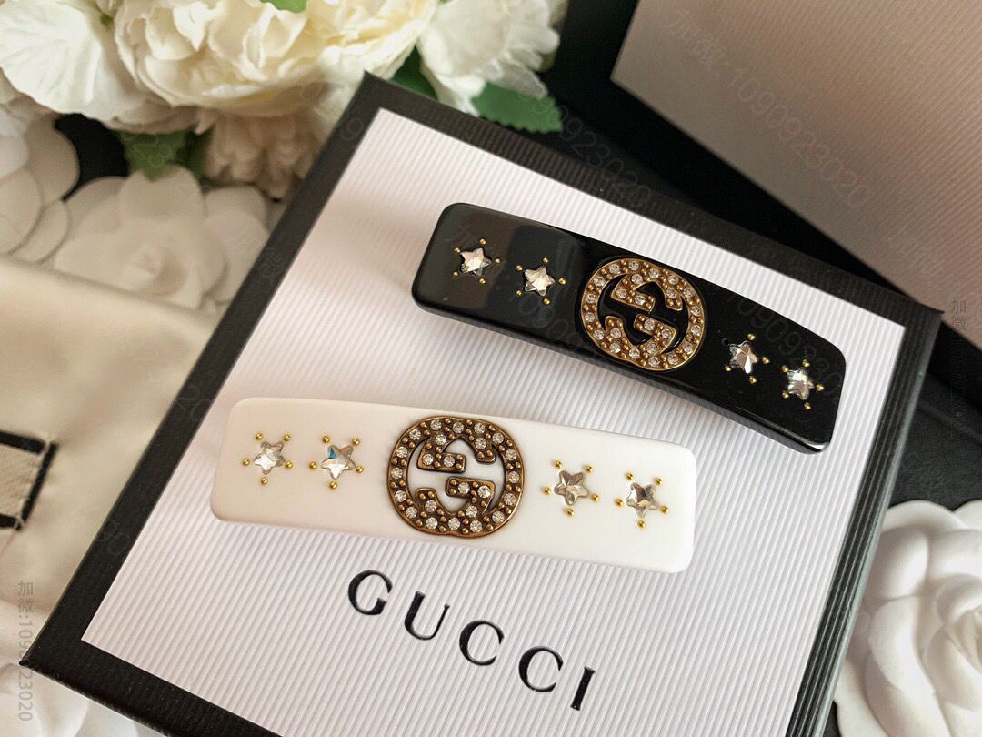 2023新款Gucci古驰双G发夹发卡