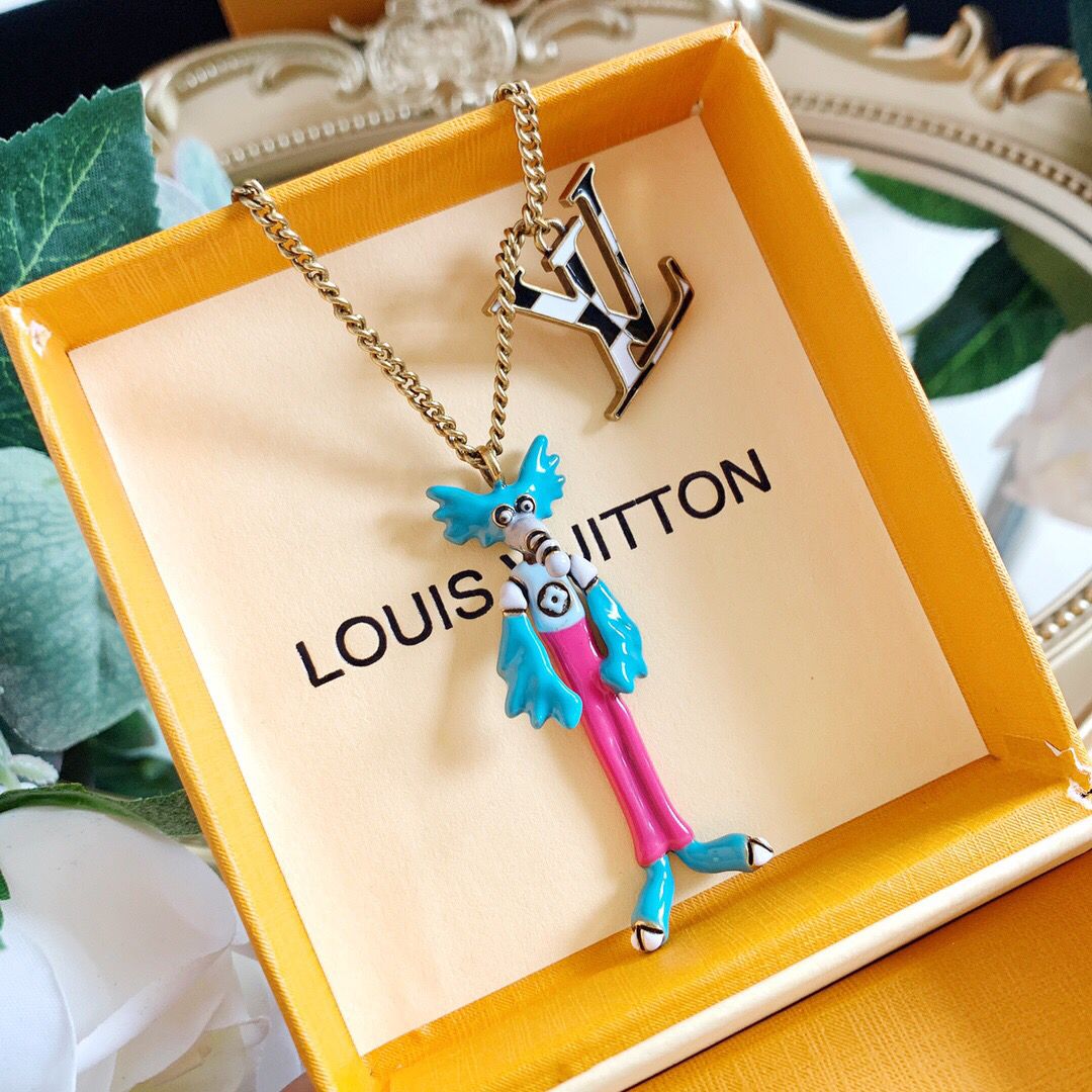 Louis Vuitton 路易威登 狼人项链