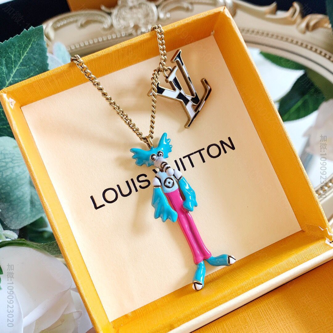 Louis Vuitton 路易威登 狼人项链