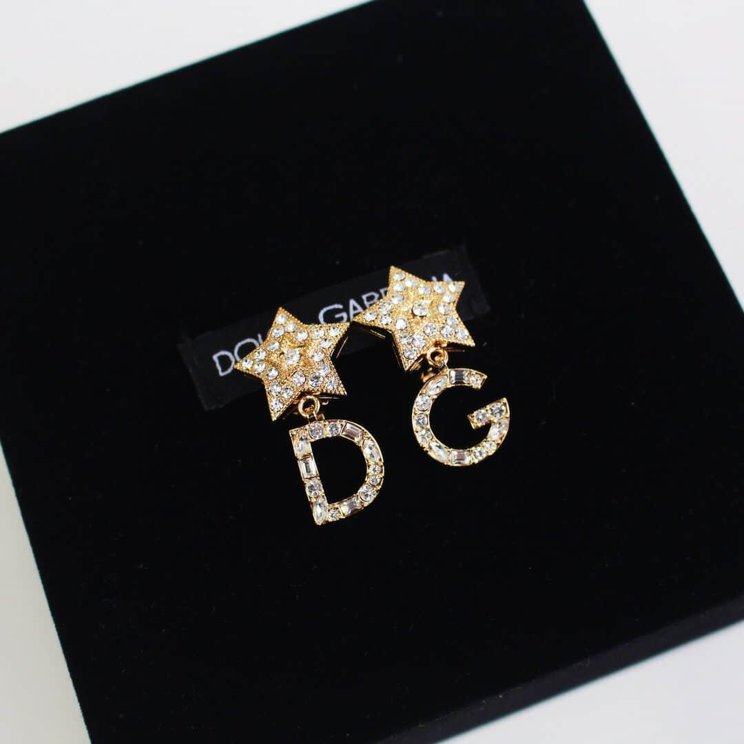 Dolce&Gabbana杜嘉班纳 专柜一致黄铜材质 18新款GD星星五角星...