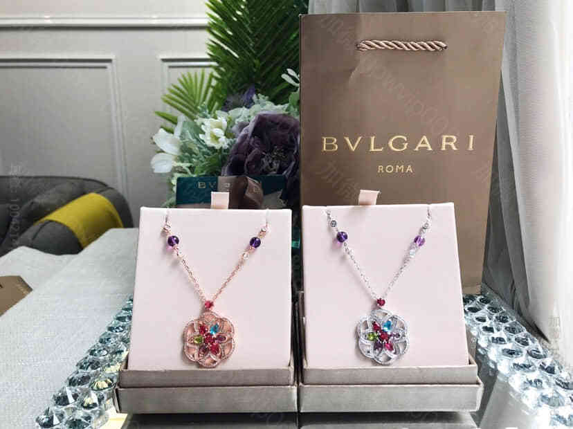 复刻宝格丽女士首饰 复刻宝格丽首饰网站 宝格丽BVLGARI 全新Divas' Dream系列项链 