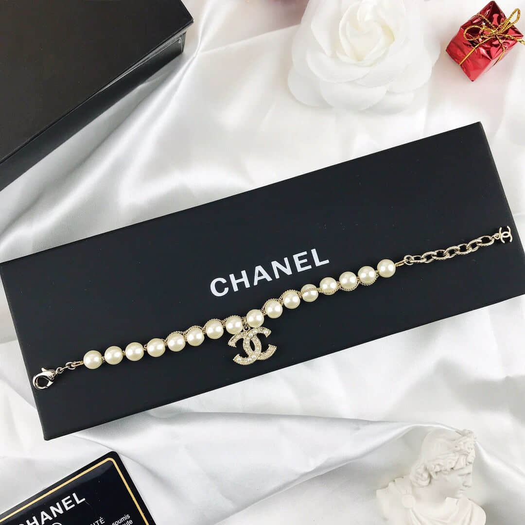 2023早春新款系列 Chanel 香奈儿珍珠双c手链