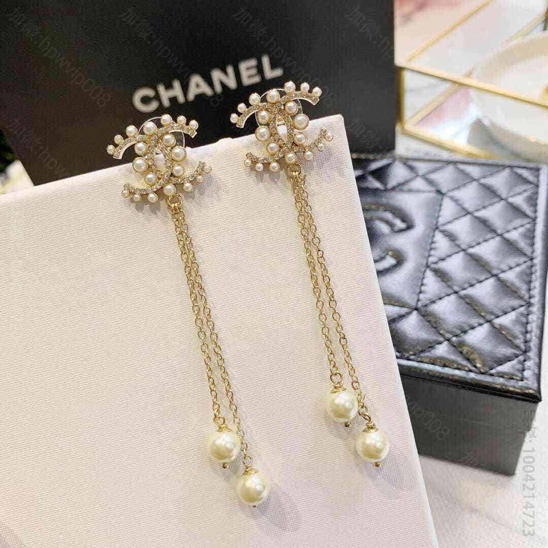CHANEL香奈儿双c耳环耳钉 C51929 