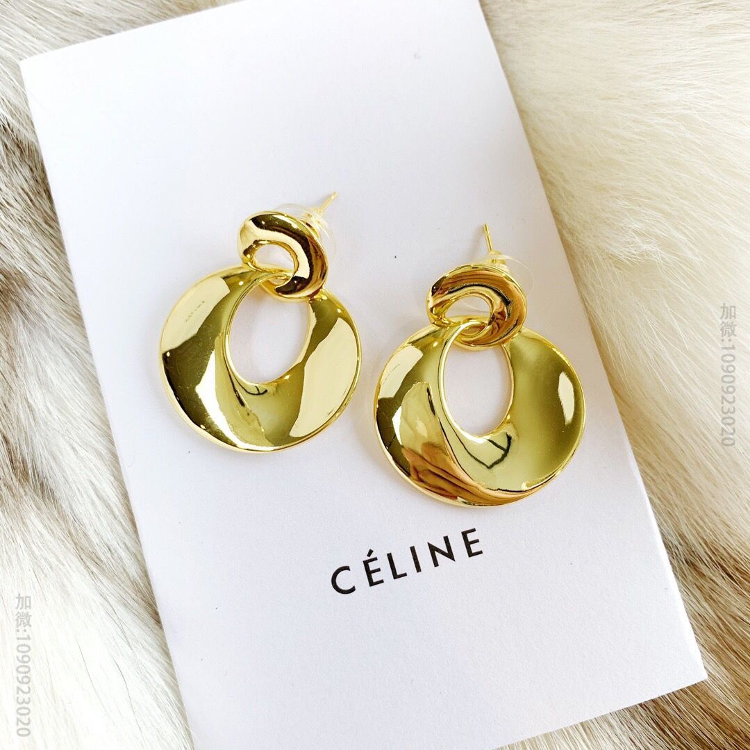 新款Celine赛琳耳钉耳环