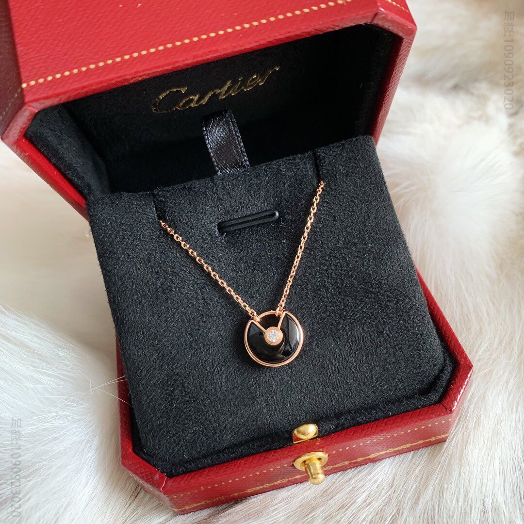 Cartier 卡地亚 925纯银材质护身符项链