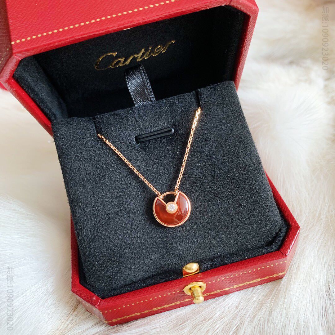 Cartier 卡地亚 925纯银材质护身符项链