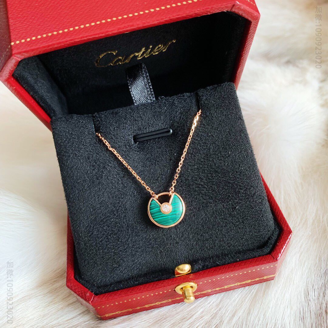 Cartier 卡地亚 925纯银材质护身符项链