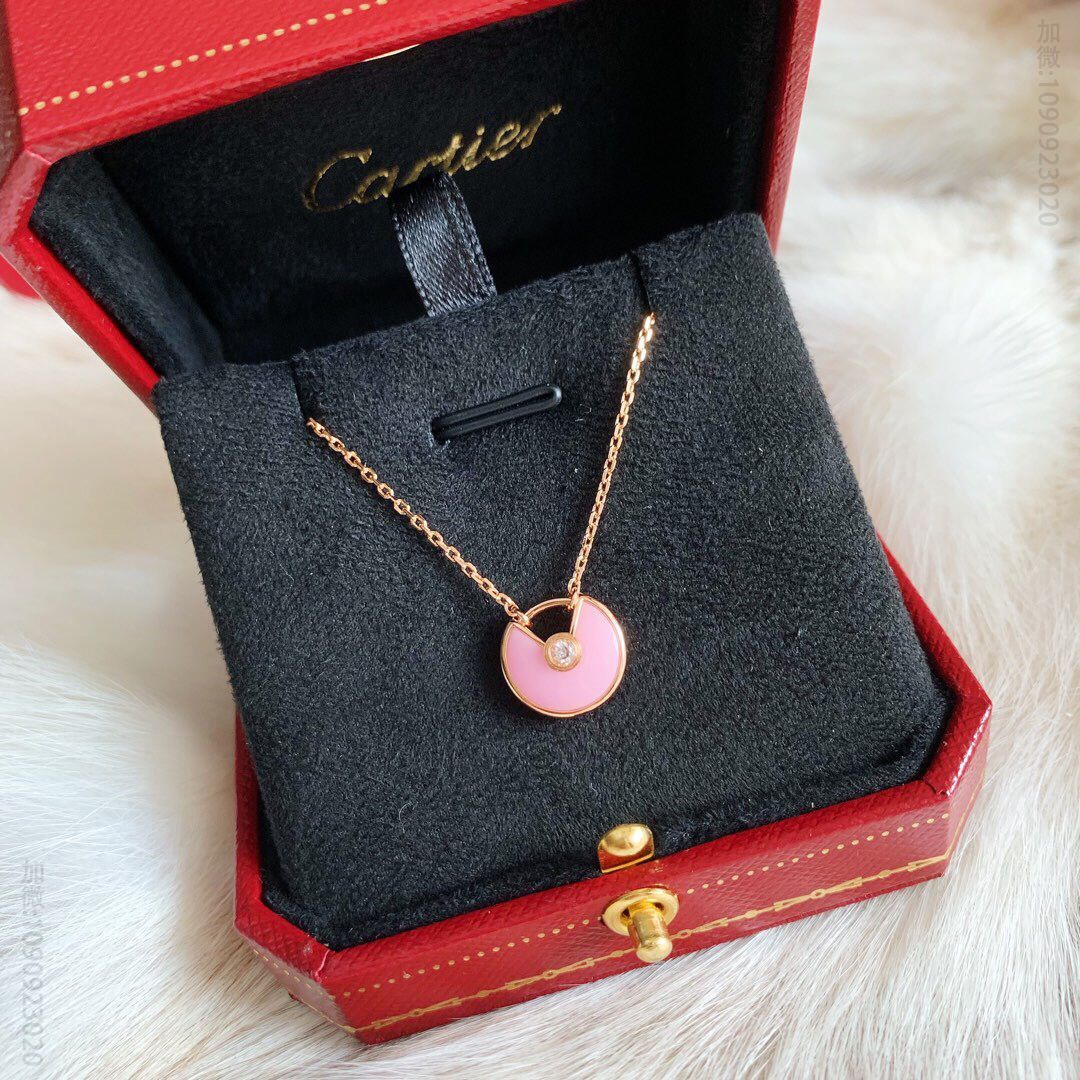 Cartier 卡地亚 925纯银材质护身符项链