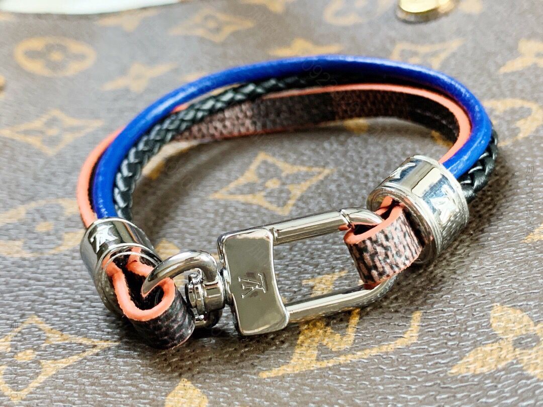 Louis Vuitton 路易威登 Lv男士皮手链手绳